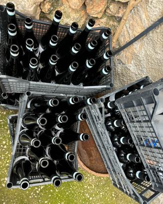 Bottiglie vino vuote