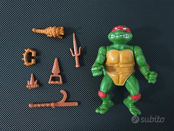 Ninja Turtles TMNT Raffaello + Armi varie