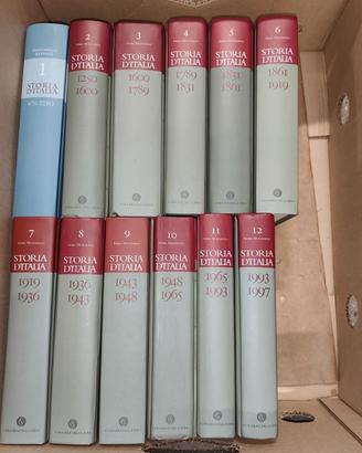 Storia d'Italia, Montanelli, Gervaso, 2003, 12 vol
