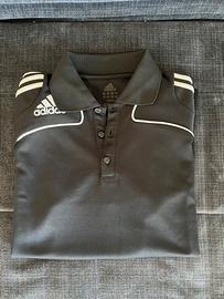 Polo Adidas nera taglia L