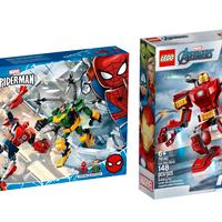 LEGO 76198 Marvel Spider-Man 76140 Iron Man
