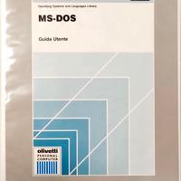 Manuale vintage DOS 3.10 Olivetti M24