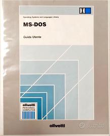 Manuale vintage DOS 3.10 Olivetti M24