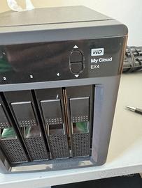 WD My Cloud EX4 NAS 4 Bay Network Storage