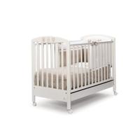 Letto Cuoricini Giulia Bianco + Materasso
