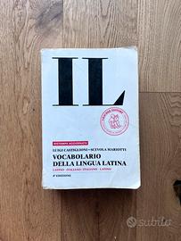 Vocabolario Latino Castiglioni Mariotti no scritte