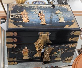 Portagioie gioielli cinese antico vintage 