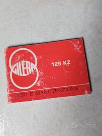 Manuale Gilera 125 KZ. Manutenzione e uso