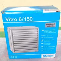 Aspiratore Vetro/Parete 200m³/h  ELICENT nuovo