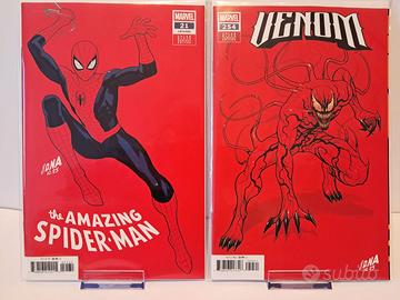 SET DUE FUMETTI SPIDER-MAN 21 E VENOM 254 Nakayama