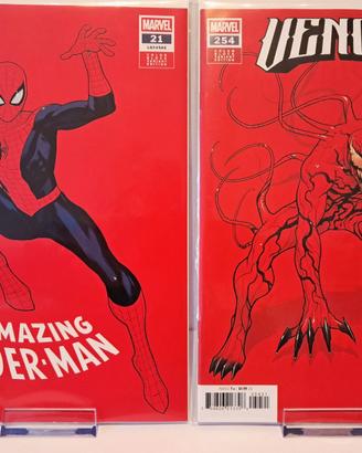 SET DUE FUMETTI SPIDER-MAN 21 E VENOM 254 Nakayama