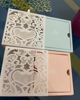 2 box in cartoncino portaconfetti - Hervit