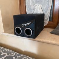 Amplificatore kenwood KAC-628 e subwoofer pioneer