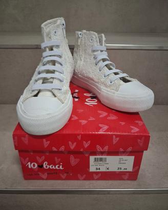 scarpe da ginnastica  10 baci n 34