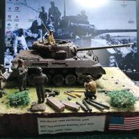 Diorama 1:35 caccia carri USA M18 Hellcat