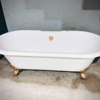 Vasca da Bagno con Piedini in Ghisa Stile Impero