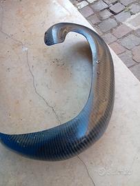 Protezione scarico in carbonio Beta RR 200