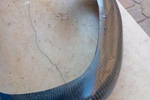 Protezione scarico in carbonio Beta RR 200