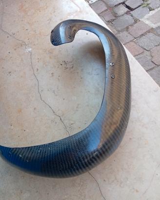 Protezione scarico in carbonio Beta RR 200