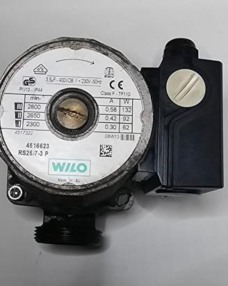 Circolatore Wilo 4516623 RS25/7-3 P
RS25/7-3 P