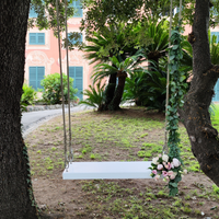 Altalena doppia per coppie idea Matrimonio o festa