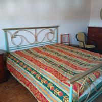 letto matrimoniale ferro battuto + specchiera