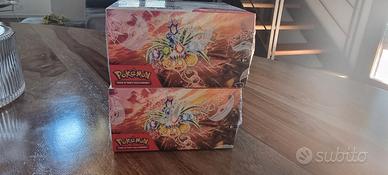 box scintille folgoranti pokemon 36 buste