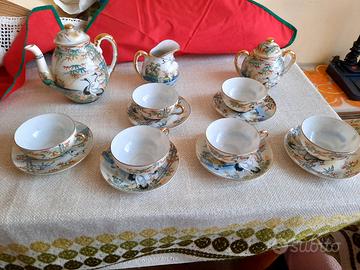Set the/caffè ceramica giapponese antiche