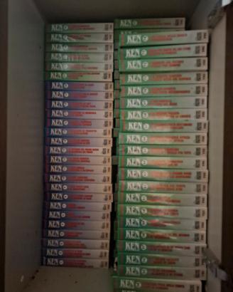 VHS Ken il Guerriero - collezione completa
