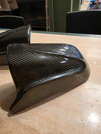 Calotte specchietti retrovisori in carbonio Tesla 