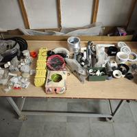 lotto materiale elettrico e idraulico 