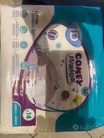 Pannolini unisex comfy junior taglia XS