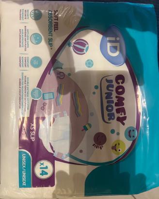 Pannolini unisex comfy junior taglia XS