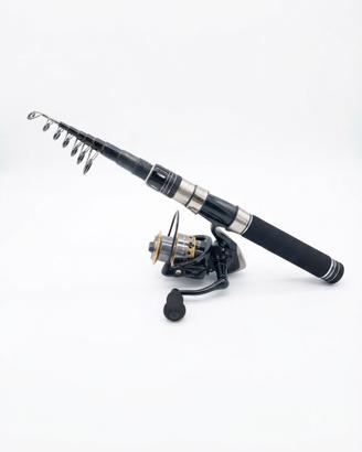 Canna da pesca telescopica 2,10m