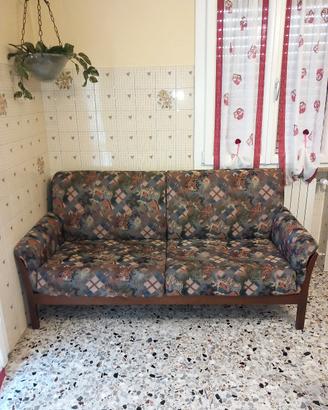 Divano 3 Posti in Legno