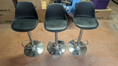 Set di 4 sgabelli regolabili 