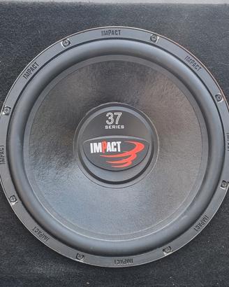 Subwoofer Impact con amplificatore 