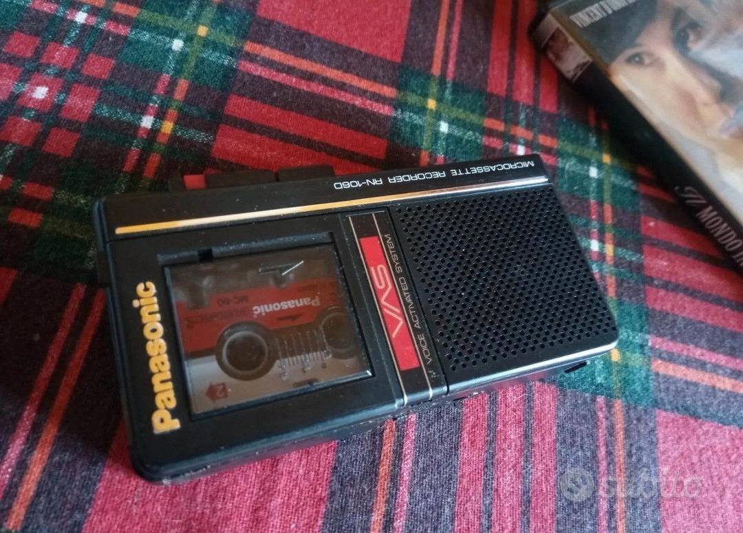 registratore micro cassette Panasonic - Audio/Video In vendita a Trapani