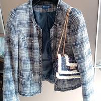 Deliziosa Giacchina modello stile Chanel bouclé 