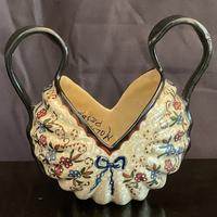 Vasetto antico ceramica  Molaroni con 2 manici