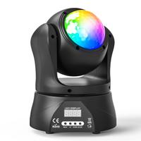 Luci Discoteca RGBW LED Teste mobili, 30 W Luce da