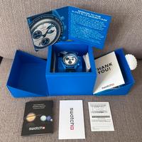 Omega x Swatch - S. Blue Moonphase - Set Completo