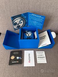 Omega x Swatch - S. Blue Moonphase - Set Completo