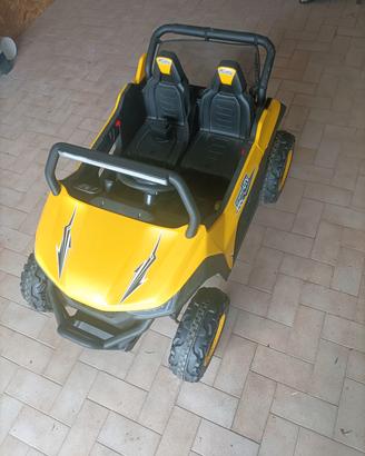 Macchina elettrica per bambini 2 posti tipo Buggy 
