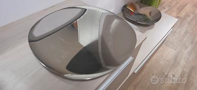 Alessi disco volante PL02 acciaio inox 40x40