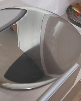 Alessi disco volante PL02 acciaio inox 40x40