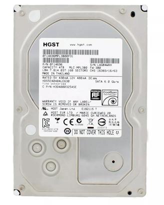 Disco rigido Hgst 4TB HDS5C4040ALE630