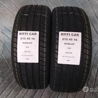 2 gomme 215 45 16 dunlop a290