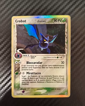 Crobat e Seviper carte Pokemon 