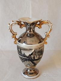 Vaso in terracotta smaltata anni '50